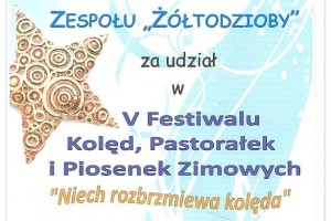 5 Festiwal Kolęd, Pastorałek i Piosenek Zimowych_8.12.2012